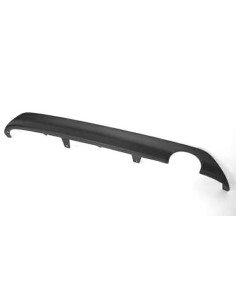 Spoiler Paraurti Posteriore Nero Goffrato-Con Scarico Singolo A Destra Peugeot  208-(Anno 2012-2015)