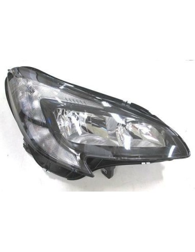 Right headlight 2h7 electric for opel corsa e 2014-2019