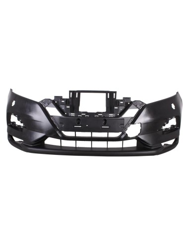 Front bumper primer with headlight washer for nissan qashqai 2017 onwards
