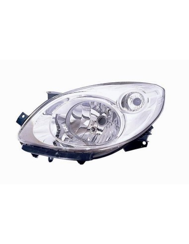 Right front headlight for renault twingo 2007 onwards chrome