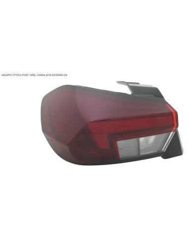 External Right Rear Light for opel Corsa F 2020 onwards ECO