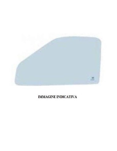 Decreasing rear door glass green right for civic 5p 06-2012
