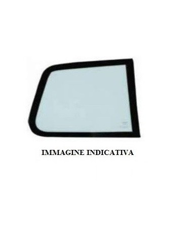 Fixed rear left body glass smoked insignia sw 17 onwards glossy black