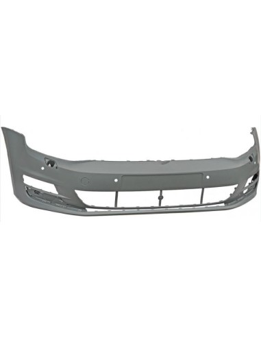 Front Bumper Primer With Headlight Washer Holes, PDC for vw Golf 7 2012 onwards