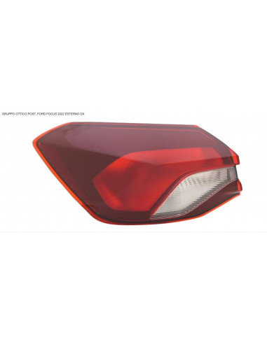 External Right Rear Light for Ford Focus 2022 Onwards