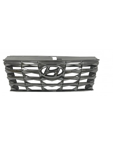 Dark Gray Painted Grille Mask for Hyundai Tucson 2021 Onwards