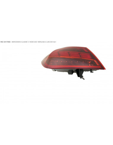 Right LED Rear Light for Mercedes C-Class W206 2021 Onwards