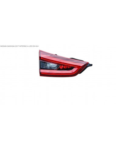 Left Internal LED Rear Light For Nissan Qashqai 2017 Onwards