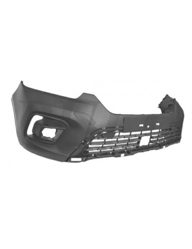 Front Bumper With Fog Light Holes For Renault Kangoo Express 2021 Onwards