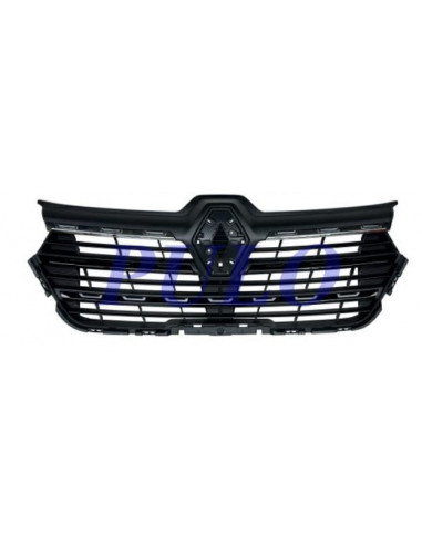 Front Grille Mask 2 Chromed Profiles 3 Black Profiles For Trafic 2021-