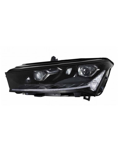 Phare LED Avant Gauche Adaptatif pour Skoda Enyaq 2020 - Calandre Lumineuse