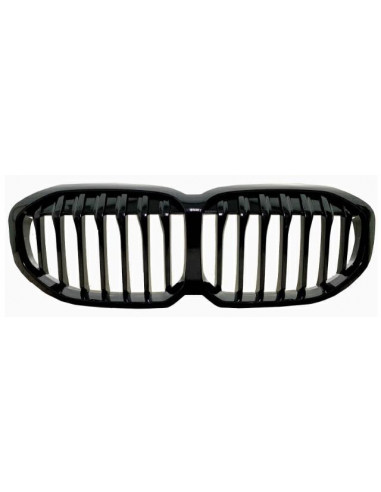 Glänzend schwarze Kühlergrillmaske für BMW Serie 1 F40 ab 2019