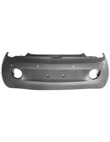 Primer Rear Bumper with Park Distance Control for Opel Adam 2013 Onwards