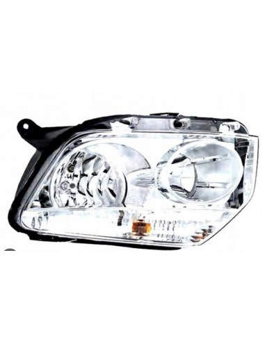 Left Front Headlight H7-H1 With Electric Motor For Dacia Duster 2010 Onwards