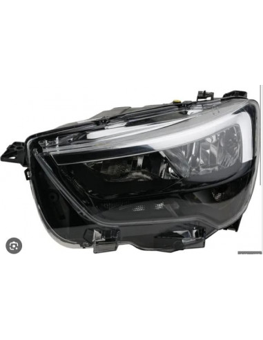 Left Front Headlight H7-H1 With Led Drl For Opel Combo 2018 Onwards