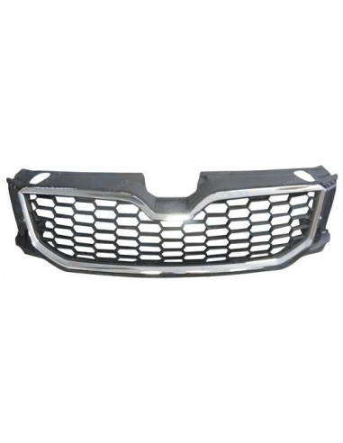 Grille Grill With Chrome Frame For Skoda Octavia Rs 2012 Onwards