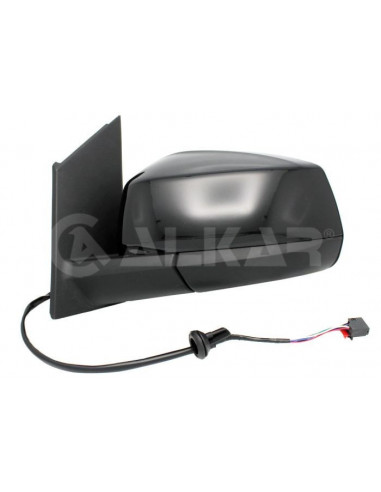 Left Rearview Mirror Electric Thermal Black Foldable For Caddy 2021 Onwards