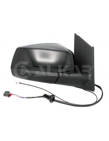 Espejo Retrovisor Derecho Eléctrico Térmico Plegable Negro para Caddy 2021 en adelante