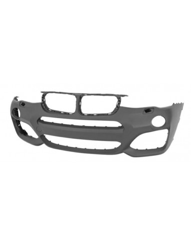 Front Bumper Primer with PDC For Bmw X4 F26 2014-x3 F25 2014- M-Tech