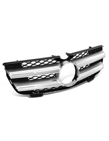 Chrome And Black Grille Mask For Mercedes Gl Class X164 2006 Onwards