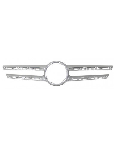 Gray Grille Molding With Camera Hole For E-Class W213 2016- Amg